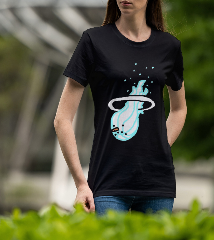 Jimmy Butler Miami Heat Icy Flame Basketball Concept T-Shirt