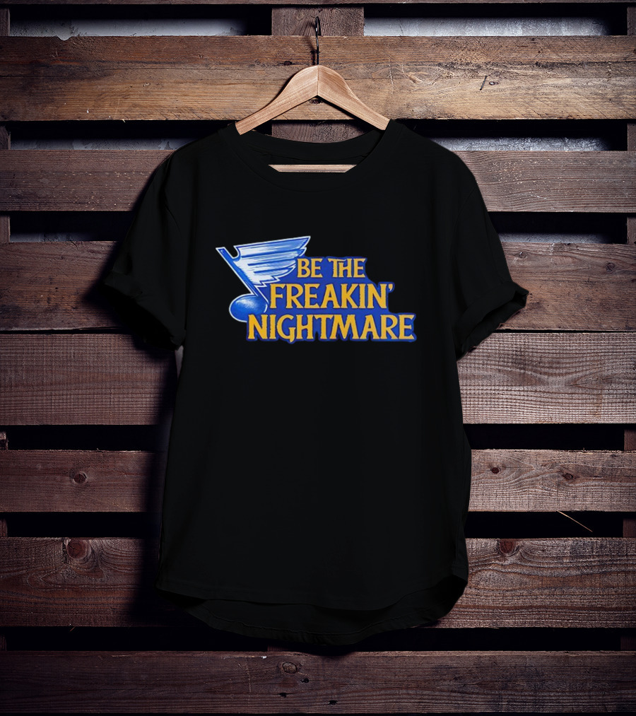 Jon Gruden Be The Freakin’ Nightmare St. Louis Blues Thank You T-Shirt