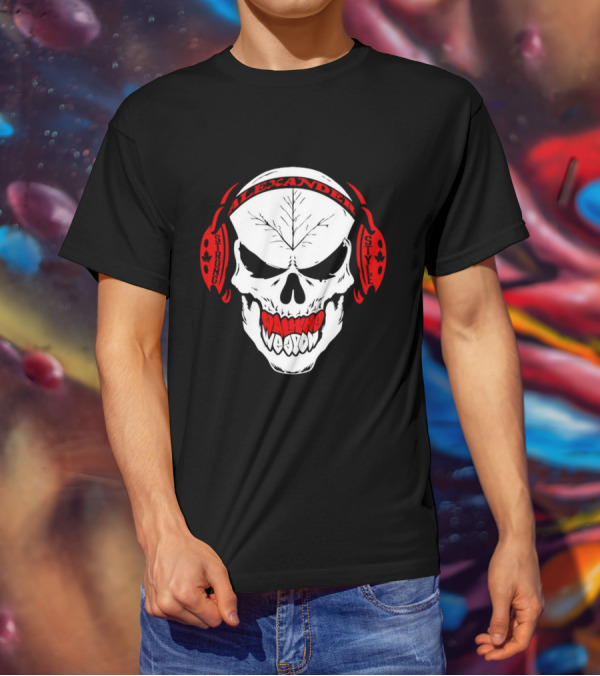 Josh Alexander Strong Style Walking Weapon Skull T-Shirt