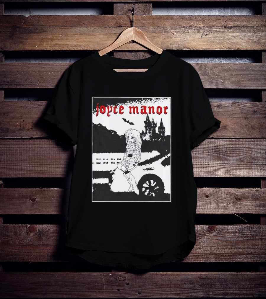 Joyce Manor Castle Anime Girl And Bat T-Shirt