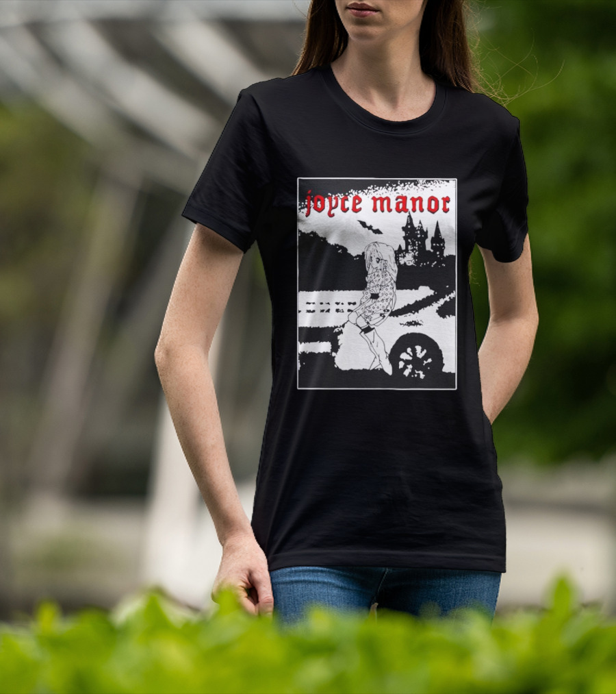 Joyce Manor Castle Anime Girl And Bat T-Shirt