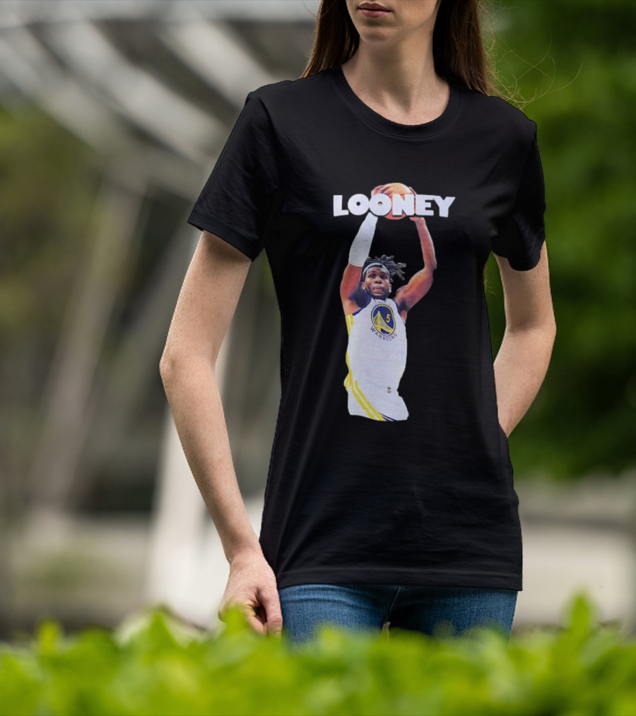 Looney Basketball Action Golden State Warriors 5 T-Shirt