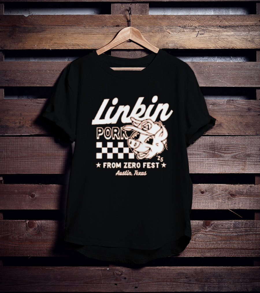 Linkin Pork From Zero Fest 25 Austin Texas T-Shirt