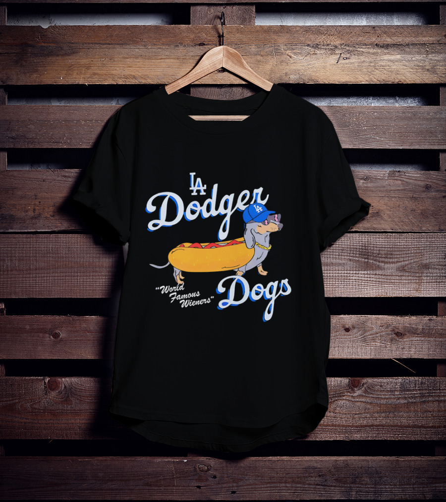 LA Dodger Dogs World Famous Wieners T-Shirt