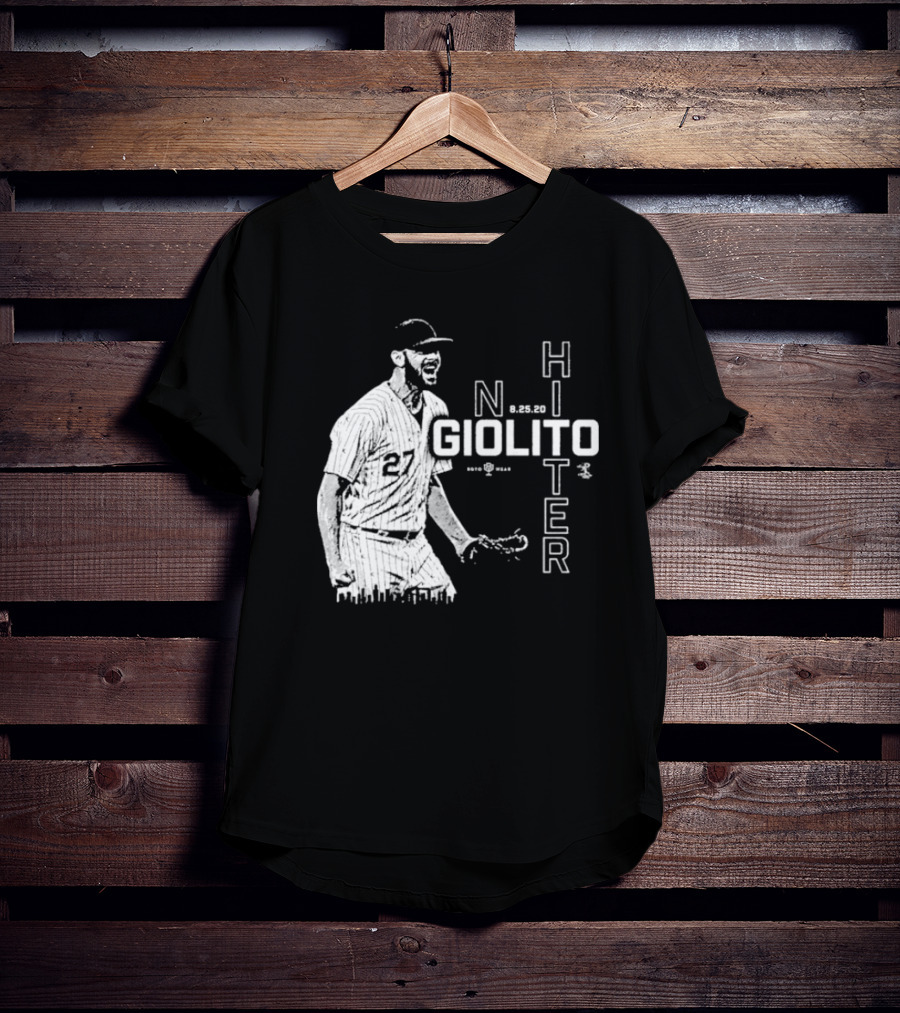 Lucas Giolito No Hitter Baseball Achievement Celebration T-Shirt