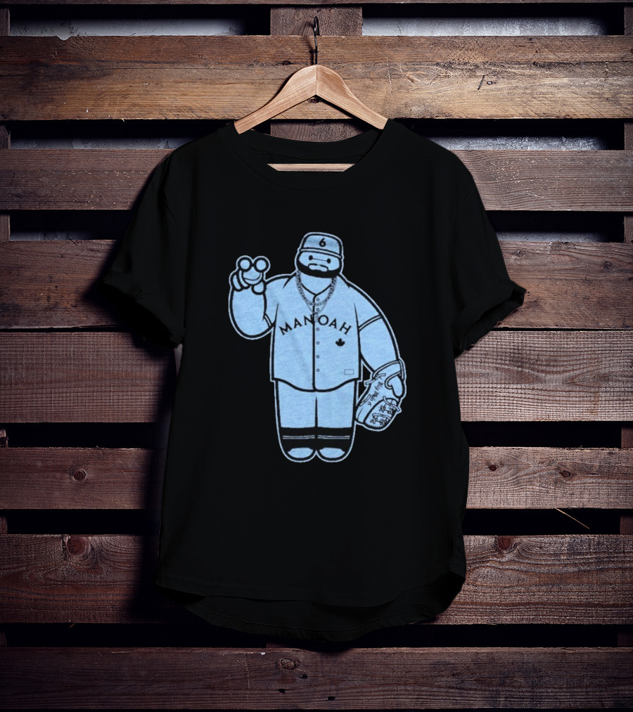 Manoah 6 Baseball Character Sports Graphic T-Shirt