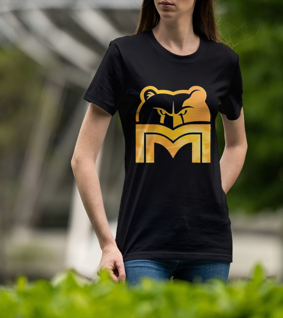 Memphis Grizzlies Playoff Pick Em 2025 Bear Head Logo T-Shirt