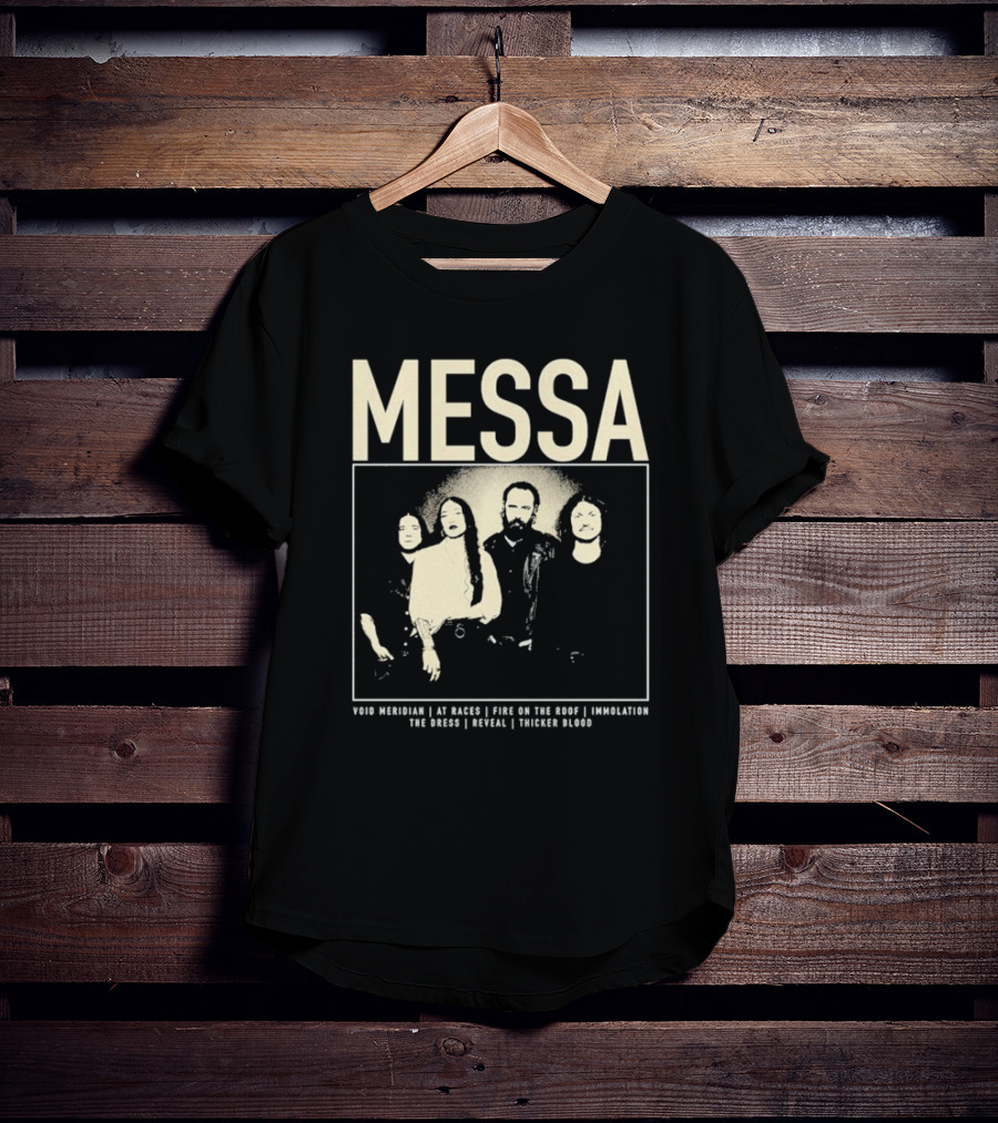 Messa Foxglove At Once Face On The Sand Unsolation The Drill I Dread Thicker Blood T-Shirt