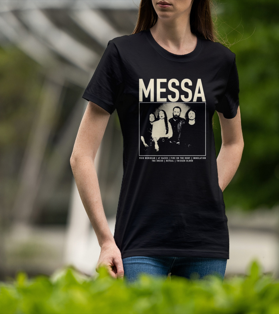 Messa Foxglove At Once Face On The Sand Unsolation The Drill I Dread Thicker Blood T-Shirt