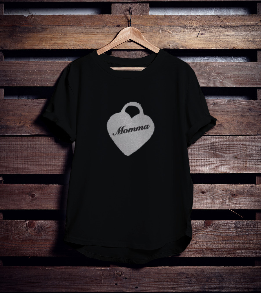 Momma Heart Charm T-Shirt
