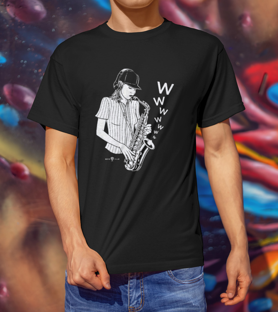 New York Yankees The Sax Lady T-Shirt