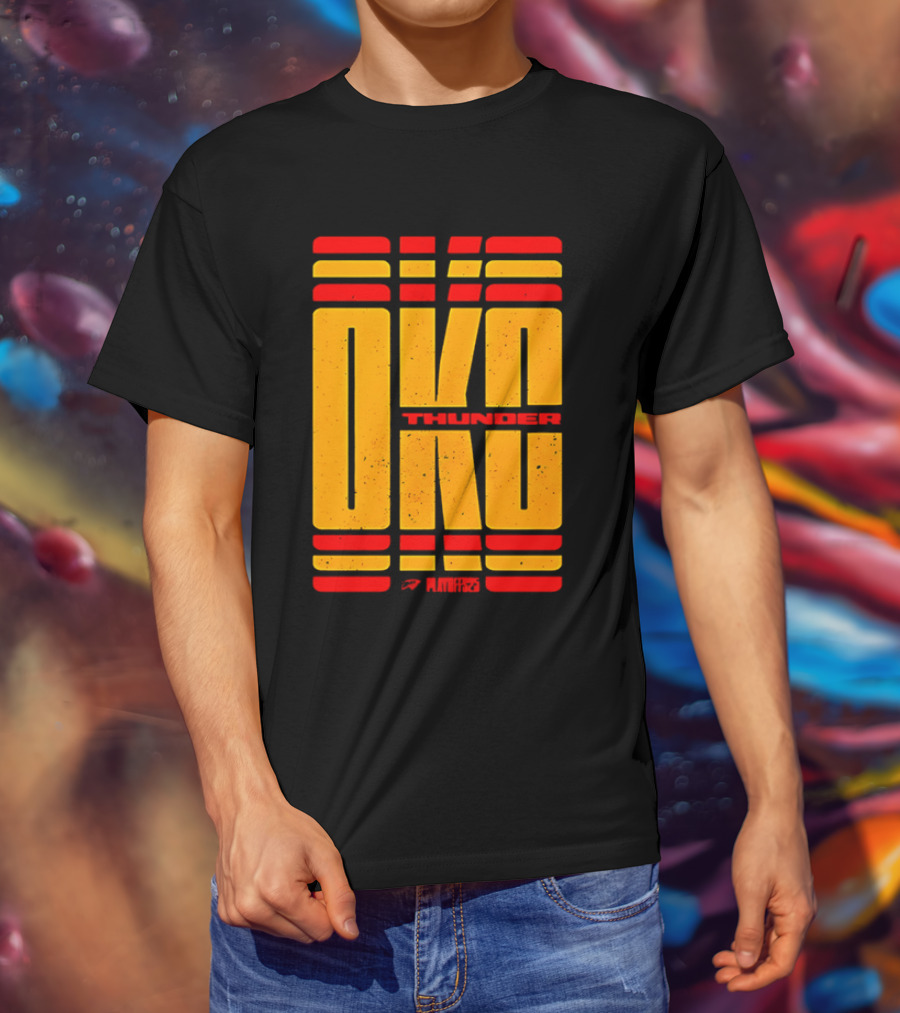 Oklahoma City Thunder OKC Playoffs 2025 Thunder Fans T-Shirt