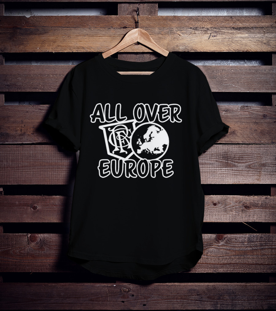 RFC All Over Europe Map Crest T-Shirt