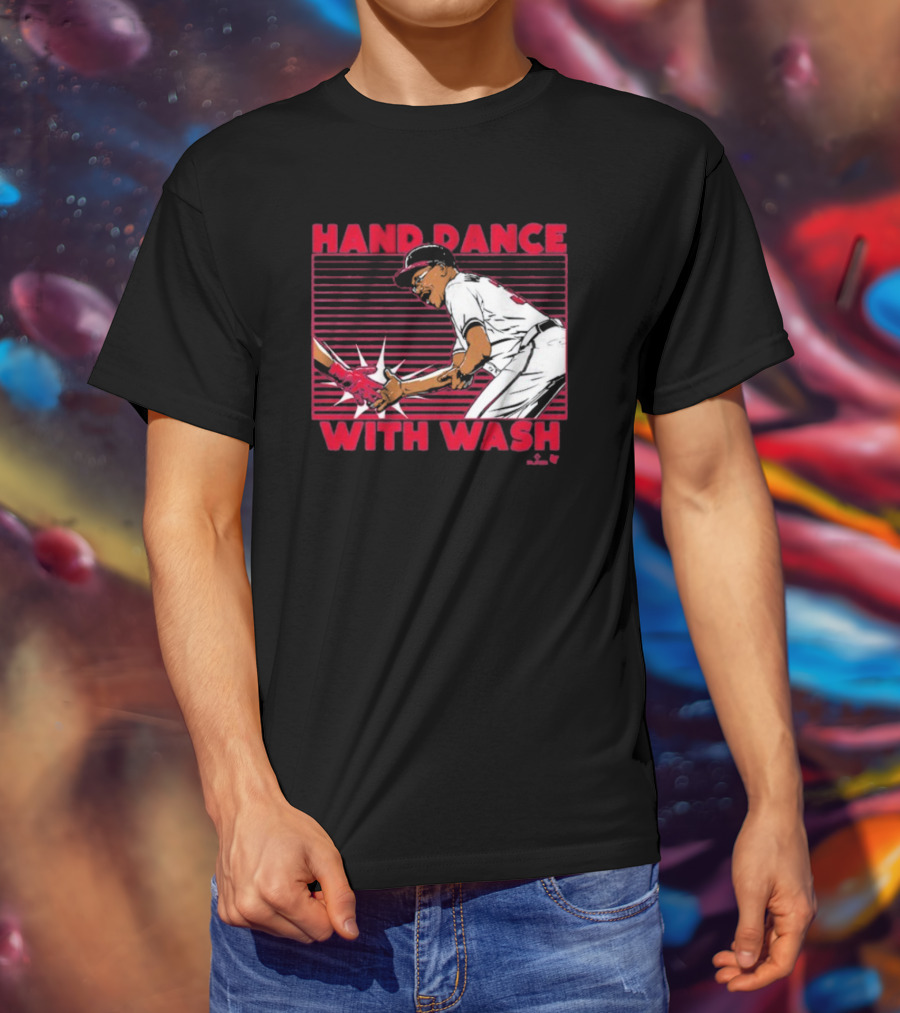 Hand Dance With Wash Baseball Celebration T-Shirt