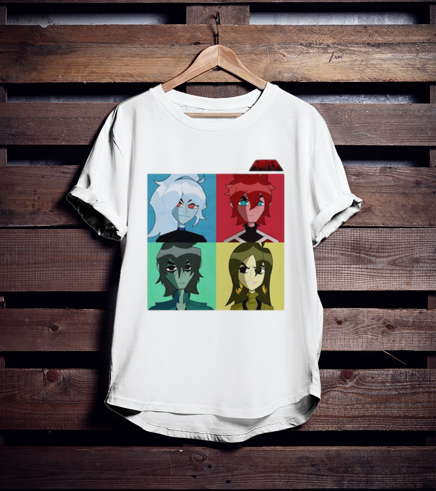 HAVEN Character Cast Art Style With Four Characters T-Shirt