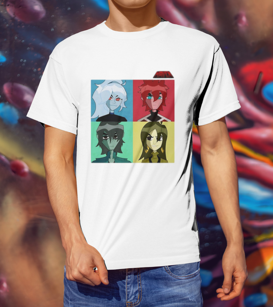 HAVEN Character Cast Art Style With Four Characters T-Shirt