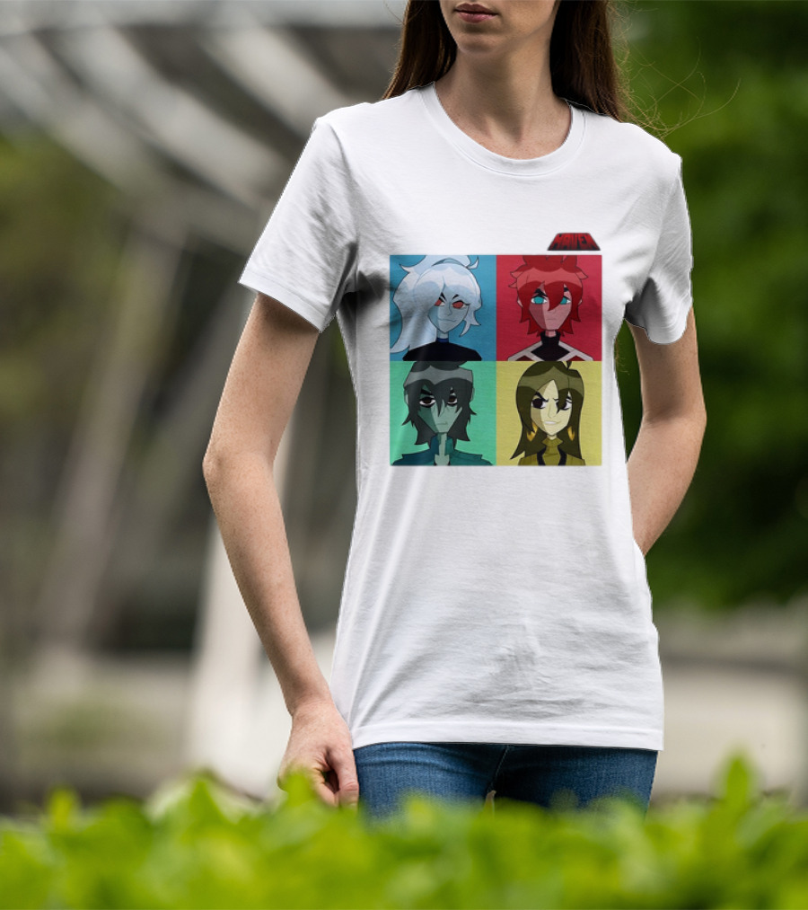 HAVEN Character Cast Art Style With Four Characters T-Shirt