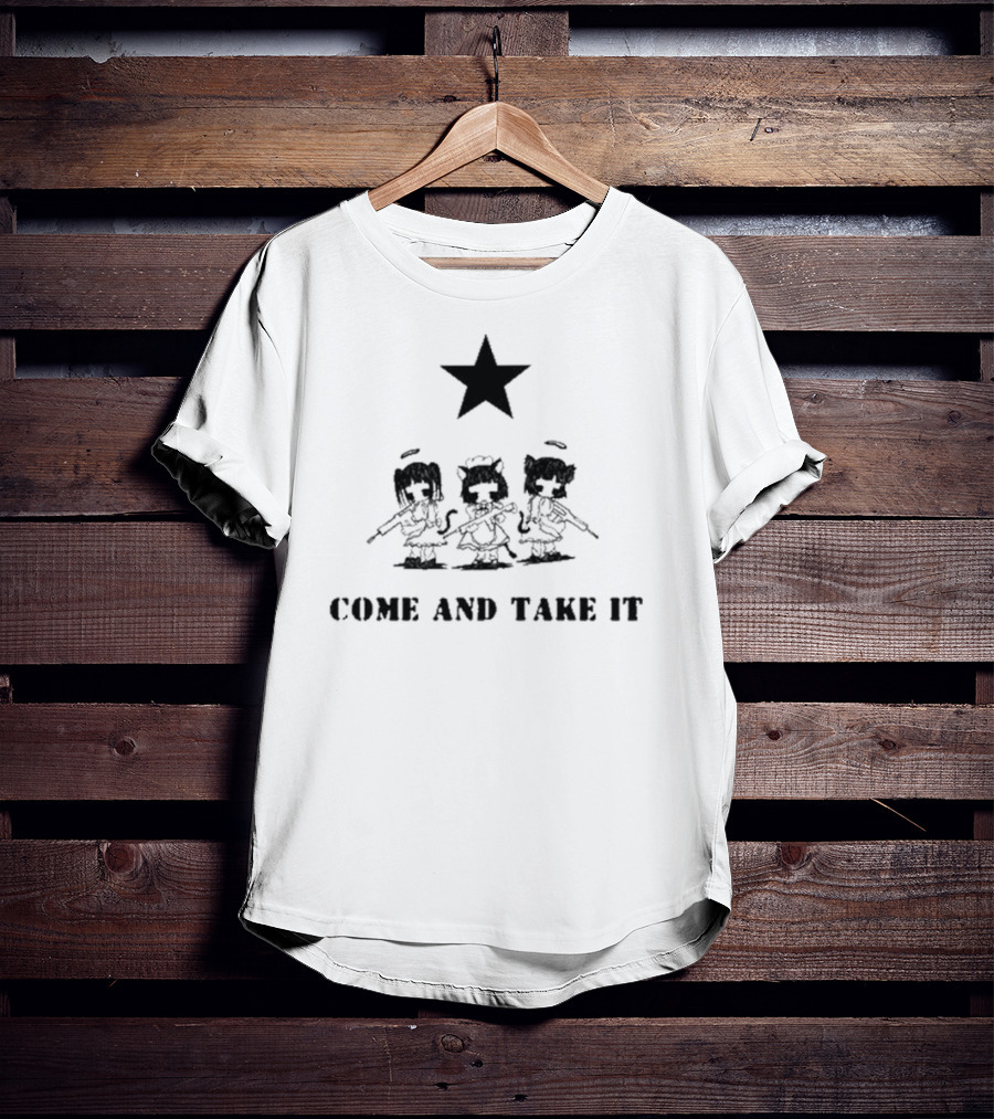Happy UFO Oekaki Come And Take It T-Shirt