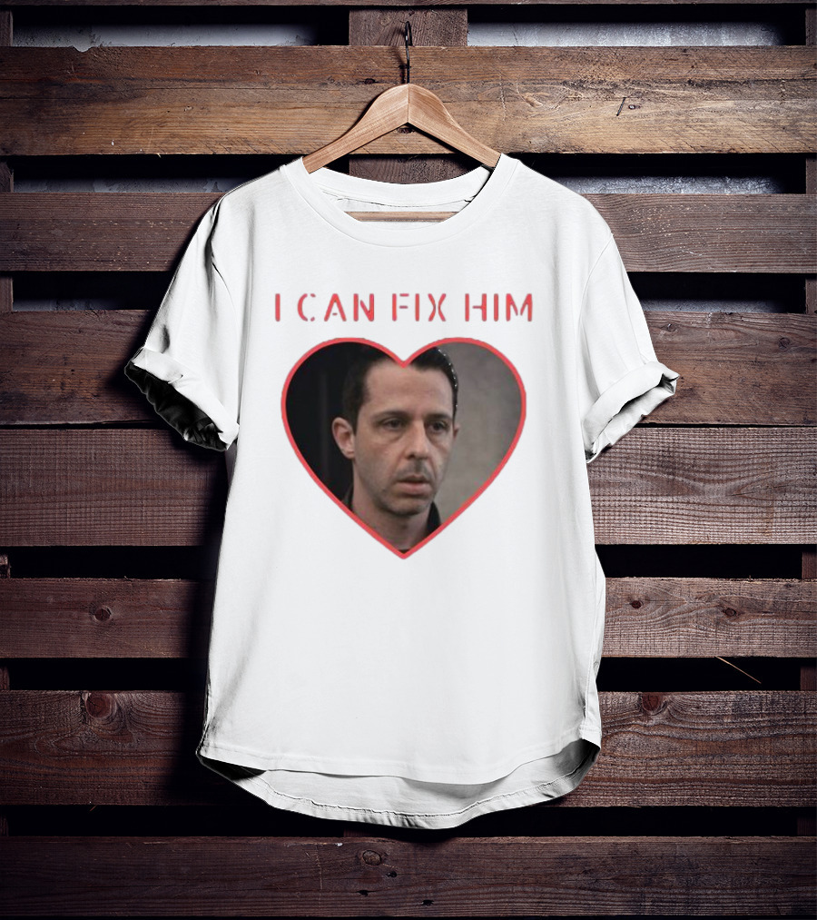 I Can Fix Him Kendall Roy Heart Outline Fan Merch T-Shirt