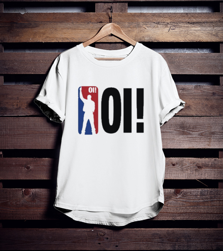 I Think We're Gonna Be Okay Red Blue Silhouette T-Shirt