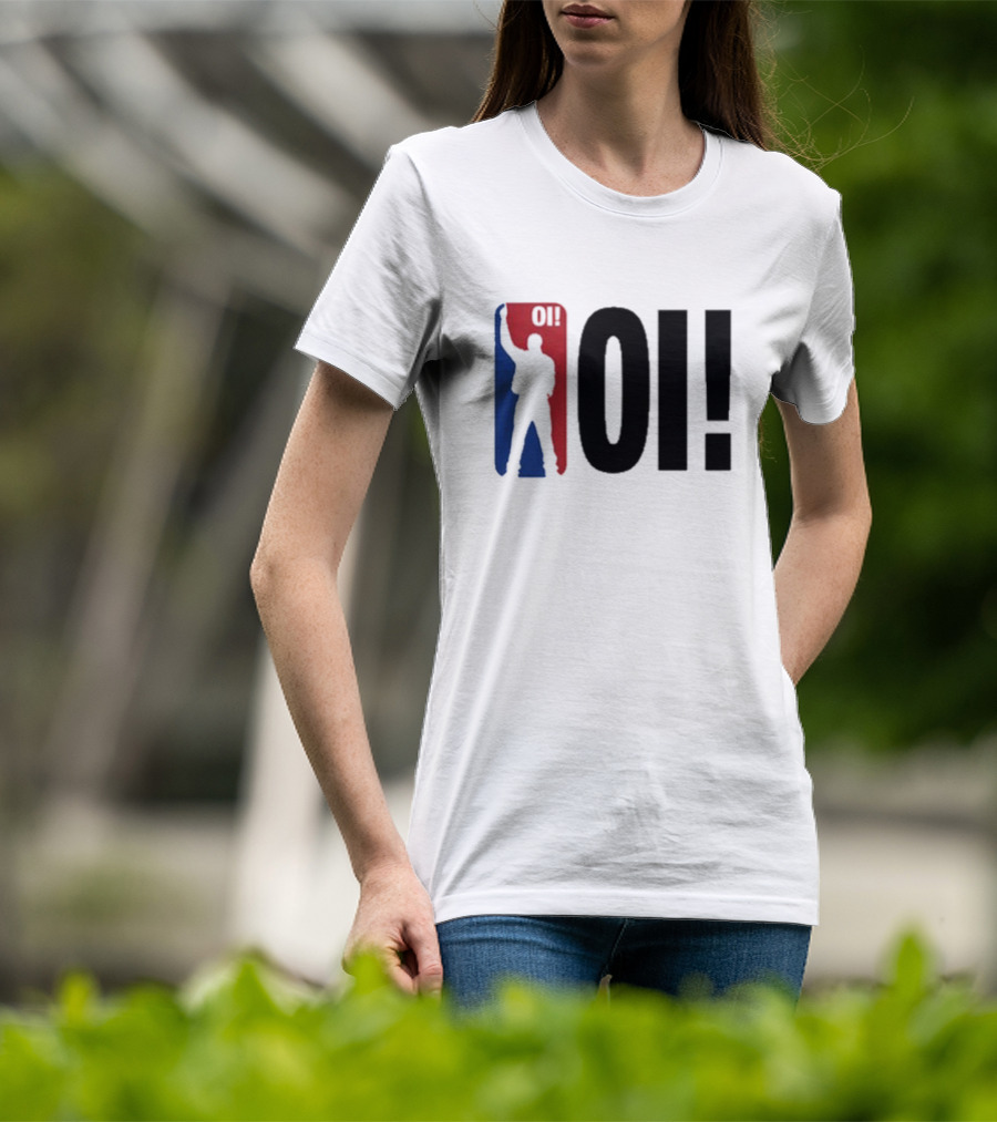 I Think We're Gonna Be Okay Red Blue Silhouette T-Shirt