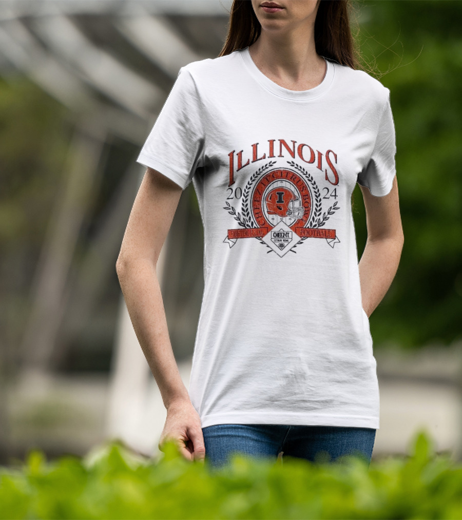 Illinois Fighting Illini Cheez-It Citrus Bowl Football T-Shirt