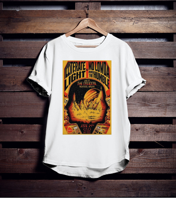 Illiterate Light Mo Lowda The Humble Live At The National Richmond Virginia June 14 2025 T-Shirt