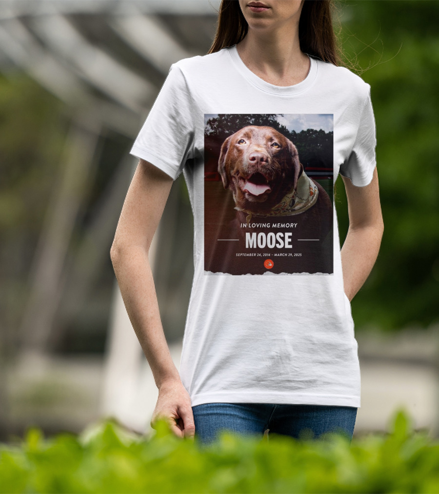 Cleveland Browns NFL In Loving Memory Moose September 24 2014 March 29 2025 Hard Knocks Star T-Shirt