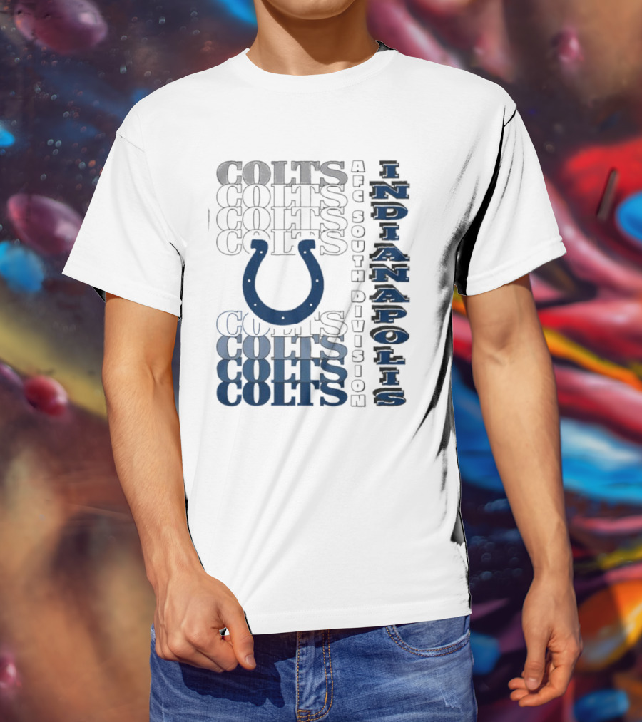 Indianapolis Colts AFC South Division Classic Colts Branding T-Shirt