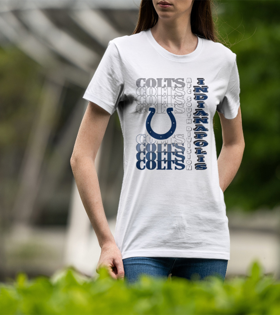Indianapolis Colts AFC South Division Classic Colts Branding T-Shirt