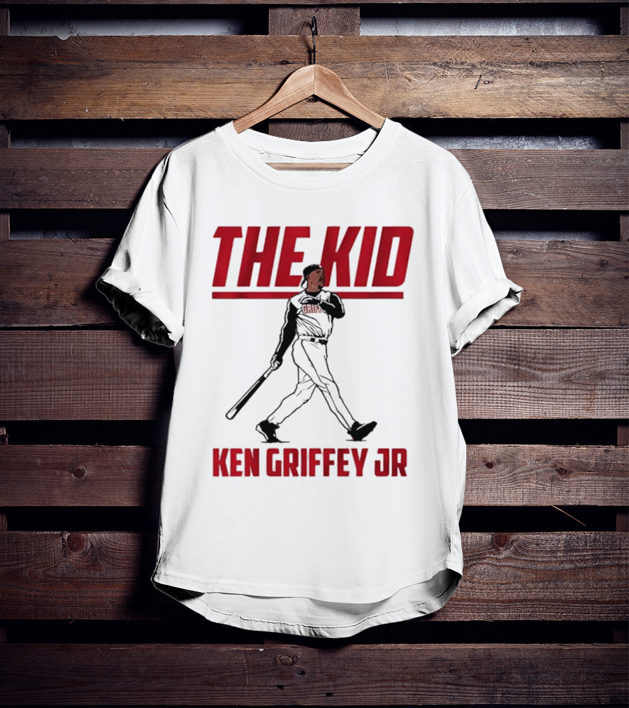 Ken Griffey Jr Cincinnati The Kid Baseball Legend T-Shirt