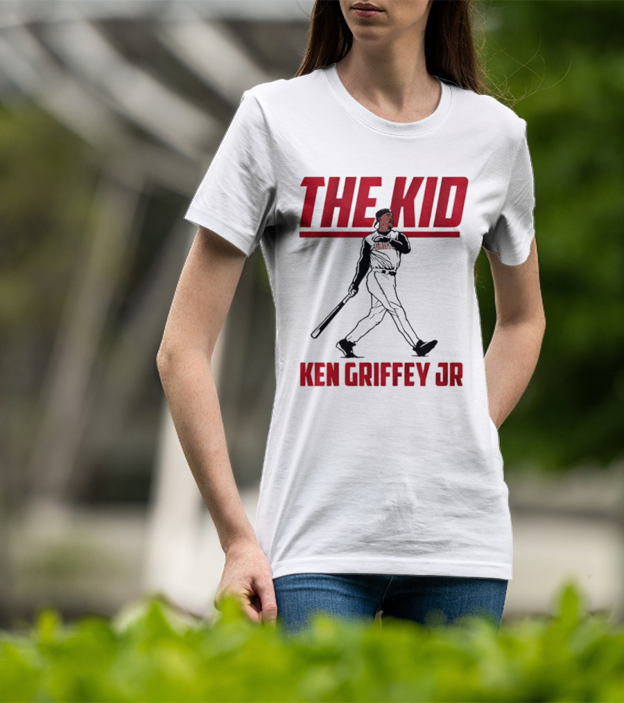 Ken Griffey Jr Cincinnati The Kid Baseball Legend T-Shirt