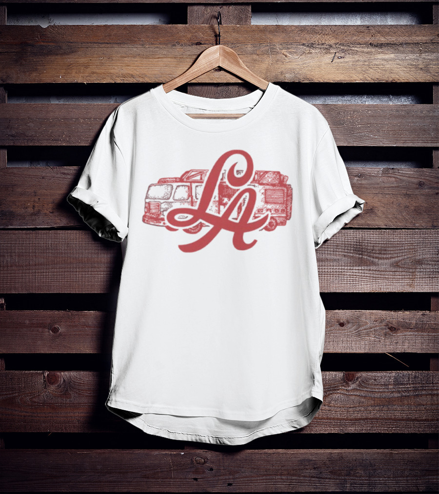 LA Retro Van Road Trip Adventure T-Shirt
