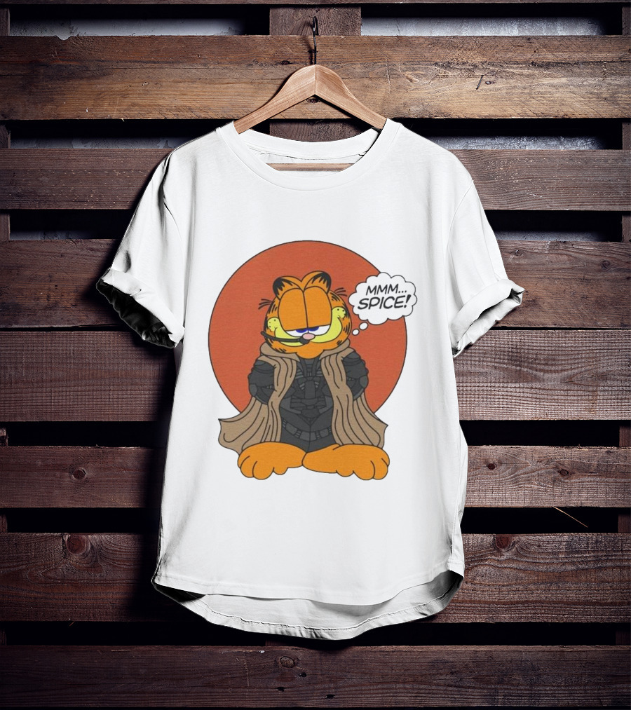 Garfield Lasagna Al Gaib Mmm Spice Dune Crossover T-Shirt