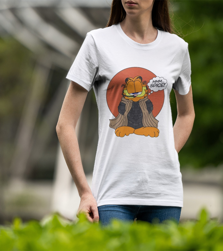 Garfield Lasagna Al Gaib Mmm Spice Dune Crossover T-Shirt