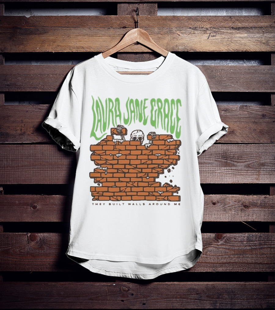Laura Jane Grace Walls They Built Walls Around Me T-Shirt