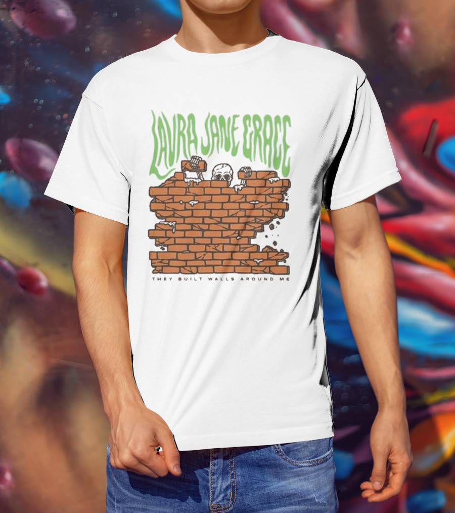 Laura Jane Grace Walls They Built Walls Around Me T-Shirt