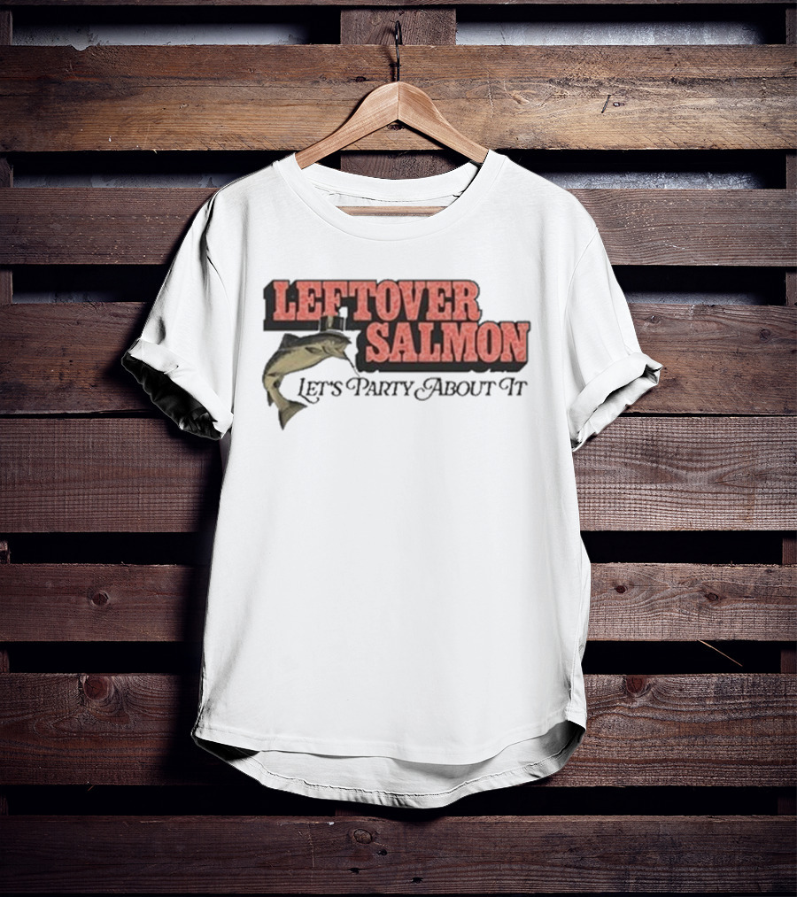 Leftover Salmon Let's Party About It Fish Graphic T-Shirt