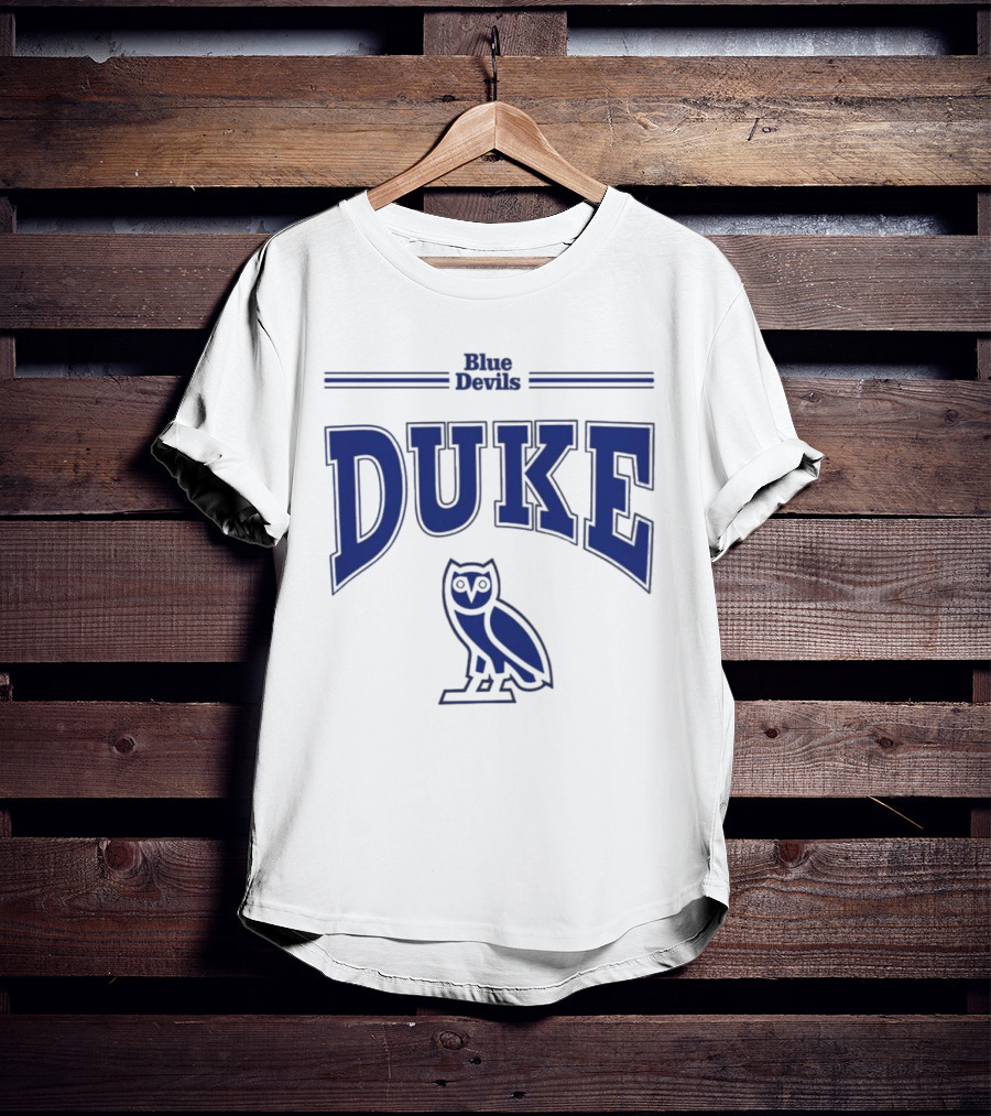 Jayson Tatum Ovo Duke Blue Devils Owl T-Shirt