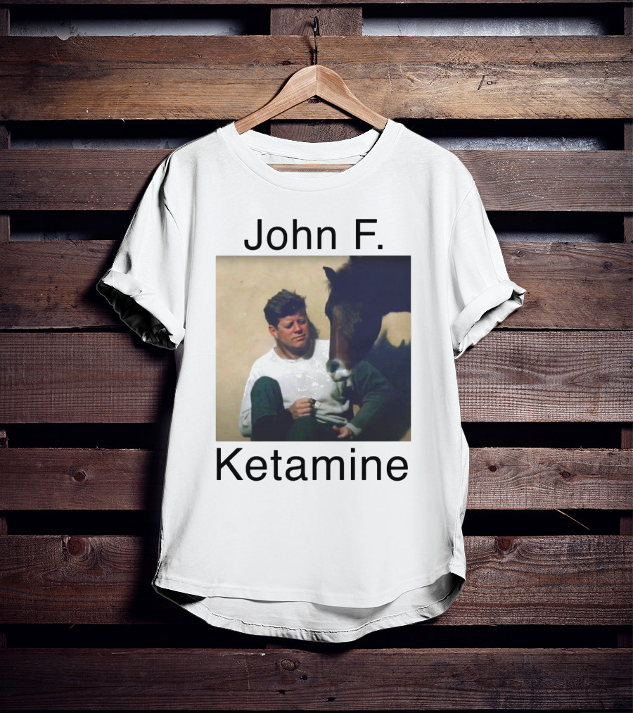 John F. Ketamine Horseman Interaction T-Shirt