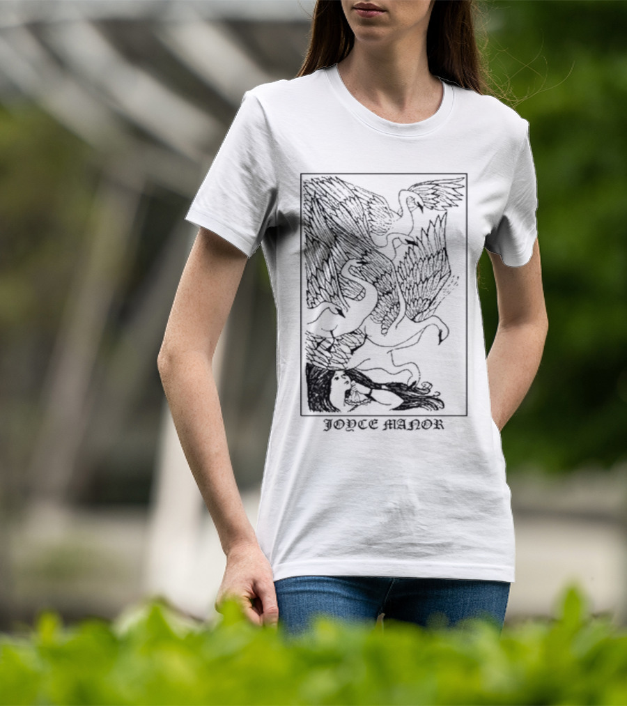 Joyce Manor Turtle Goose Girl Peaceful Interaction T-Shirt