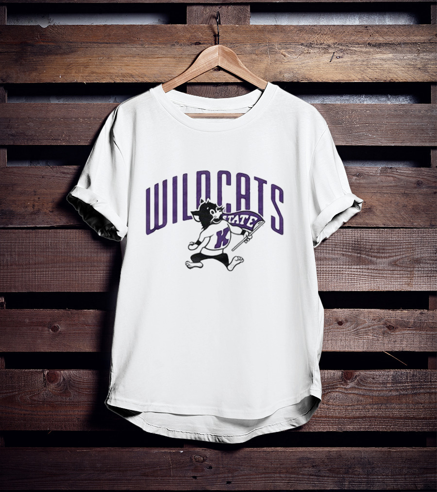K-State Wildcats Purple Arch K T-Shirt
