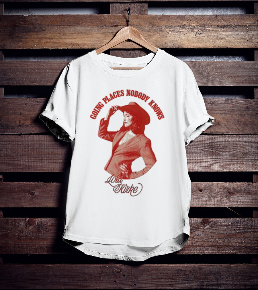 Going Places Nobody Knows Lola Kirke Trailblazer T-Shirt