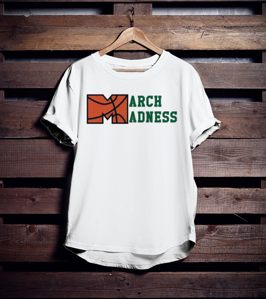 March Madness Basketball M Arch Adness T-Shirt