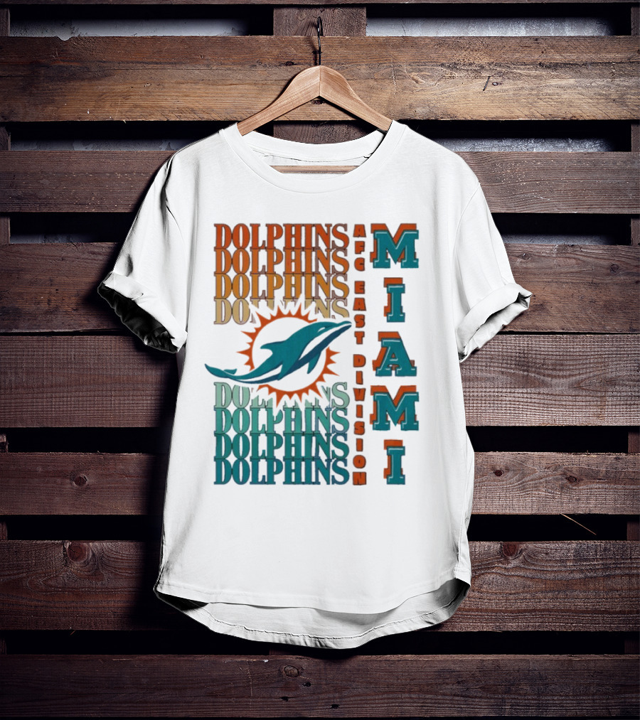 MIAMI Dolphins AFC East Division T-Shirt