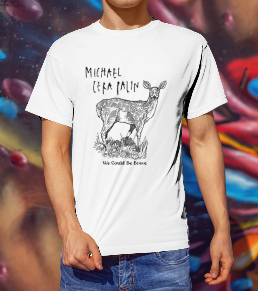 Michael Cera Palin We Could Be Brave Deer T-Shirt