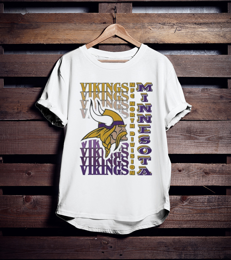 Minnesota Vikings NFC North Division Vikings Minnesota T-Shirt