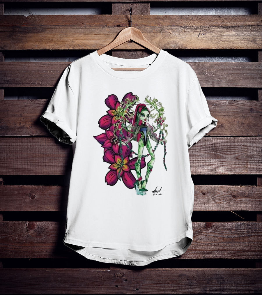 Monster High Venus McFlytrap Lily Blossom Vines Fashion Style T-Shirt