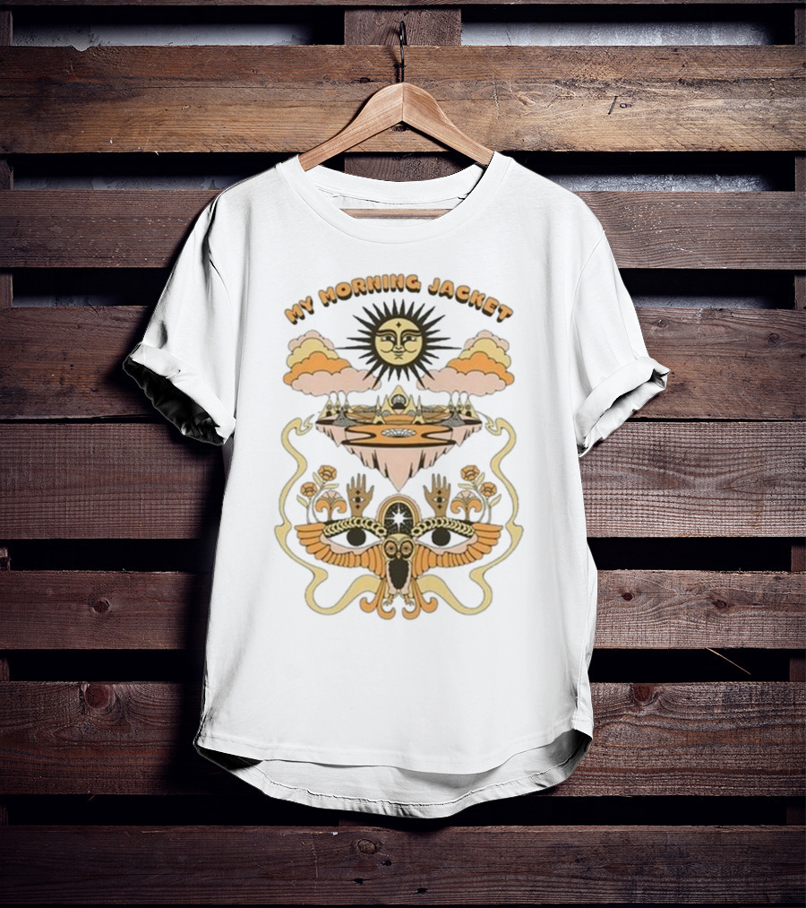 My Morning Jacket Suniverse Sun Owl Cloud Fantasy T-Shirt