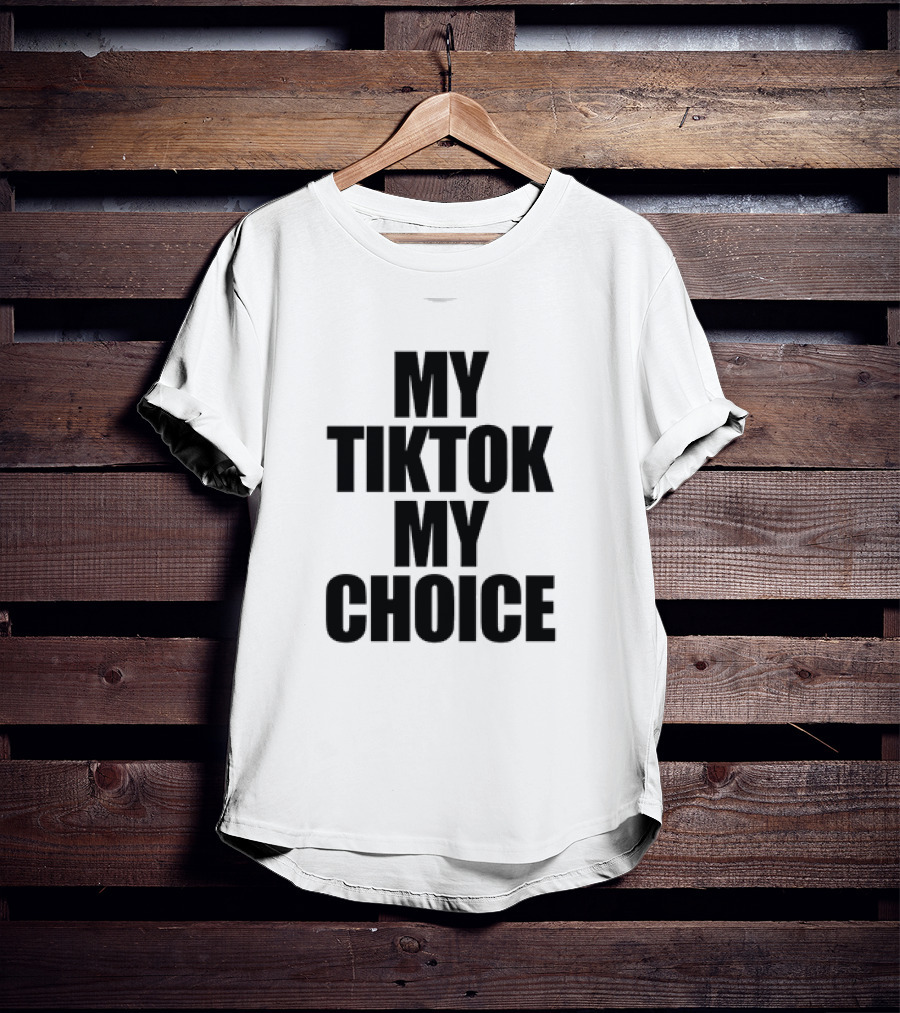 My TikTok My Choice Retro Cassette Tape T-Shirt